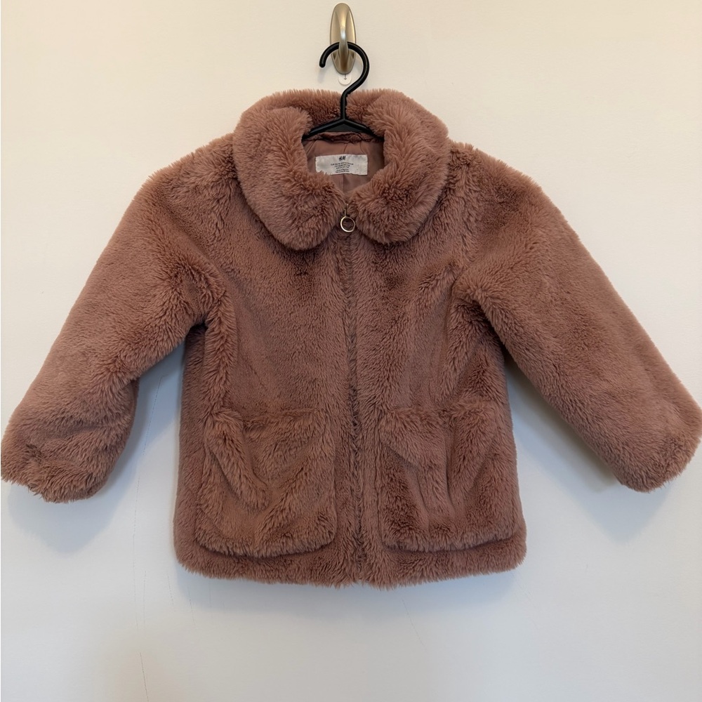 Girls Fluffy Coat